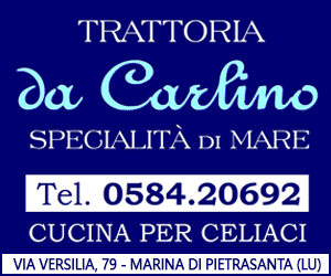 Trattoria da Carlino - Ristorante di pesce a Marina di Pietrasanta - Cucina per celiaci in Versilia
